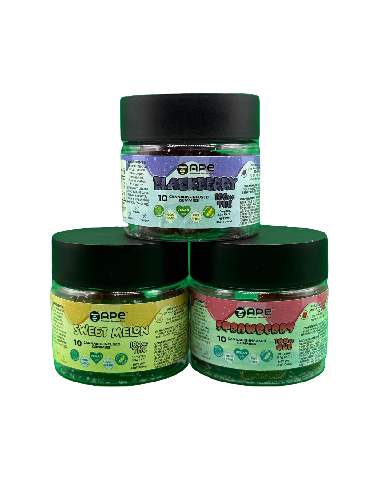 Ape Vegan Gummies 100MG