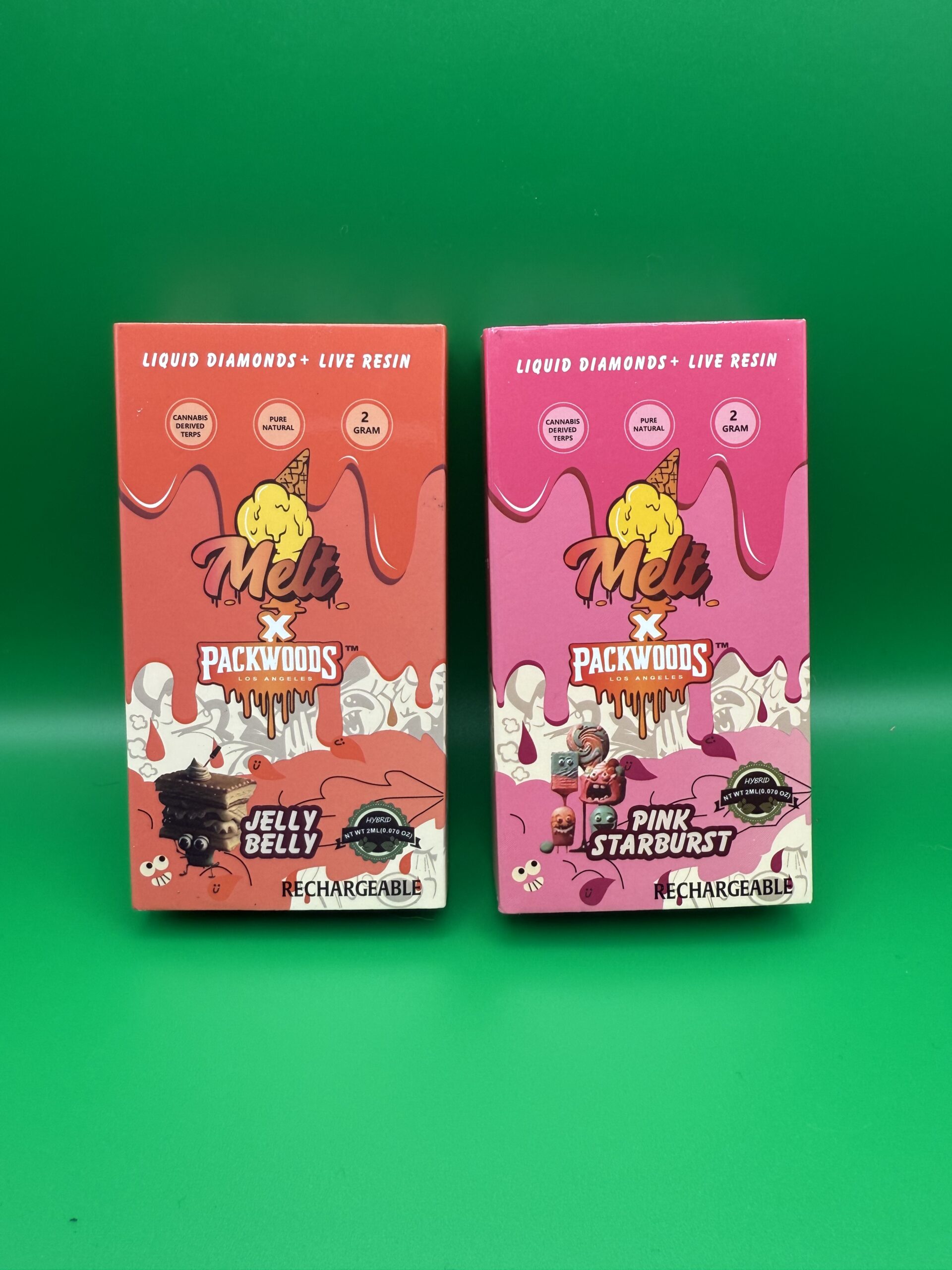PackWoods X Melt Live Resin 2G Disposables