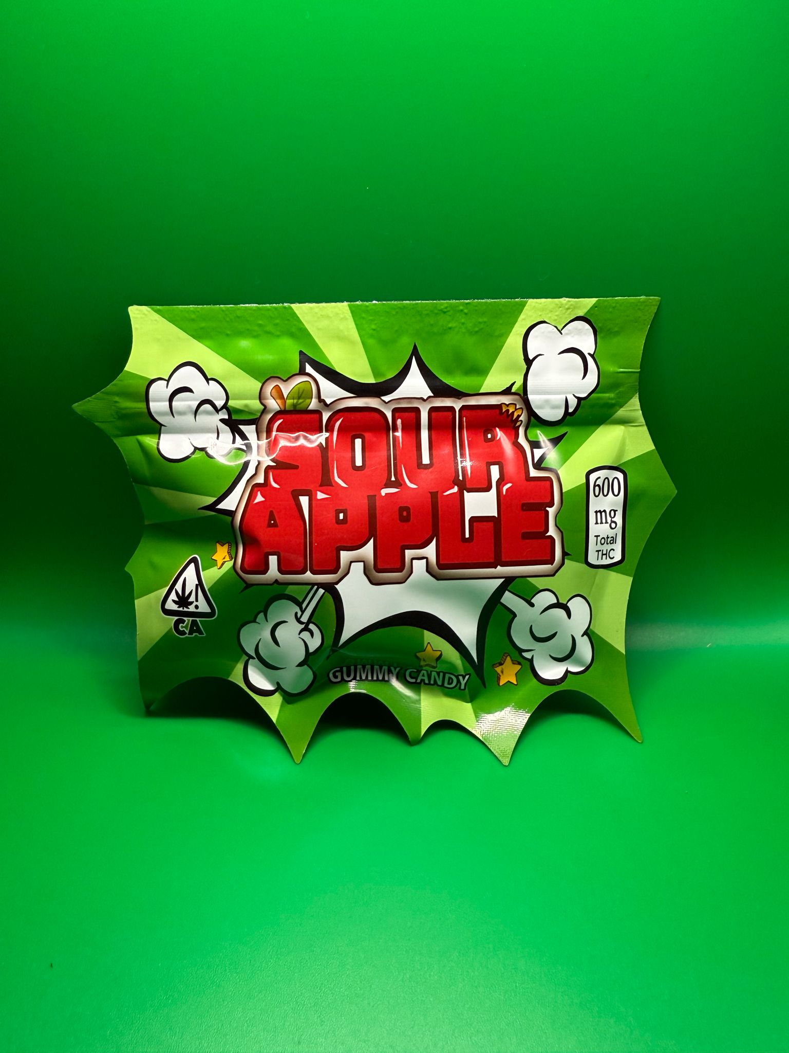 WHAMM SOUR APPLE GUMMY 600MG