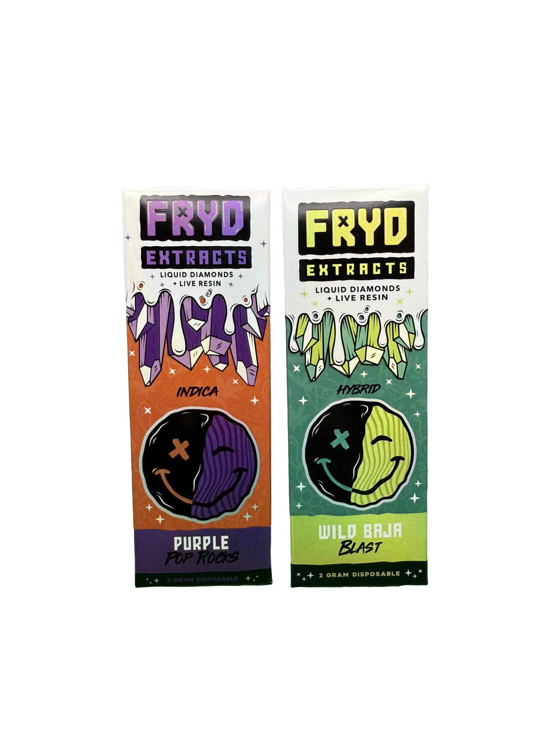 FRYD Liquid Diamonds + Live Resin Extracts 2G Disposable
